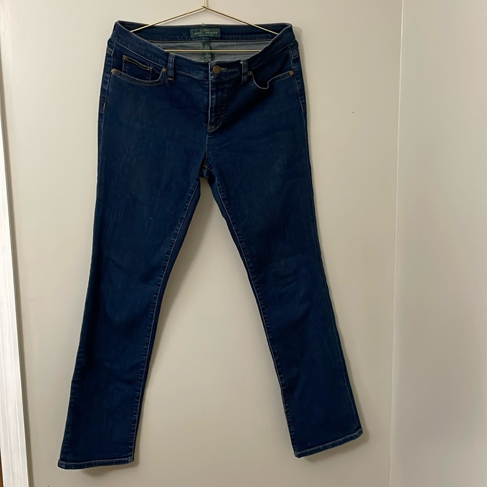 Ralph Lauren straight jeans size 8 mid rise